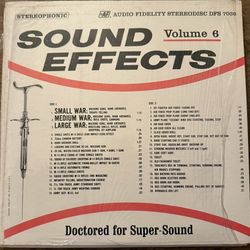Sound Effects Volume 6