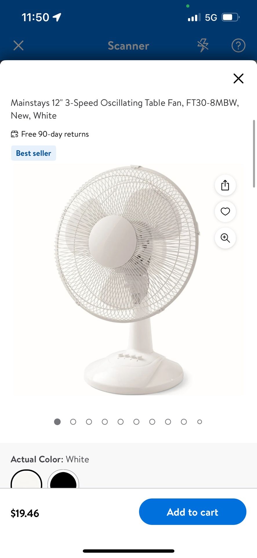 Brand New In Box Fan 