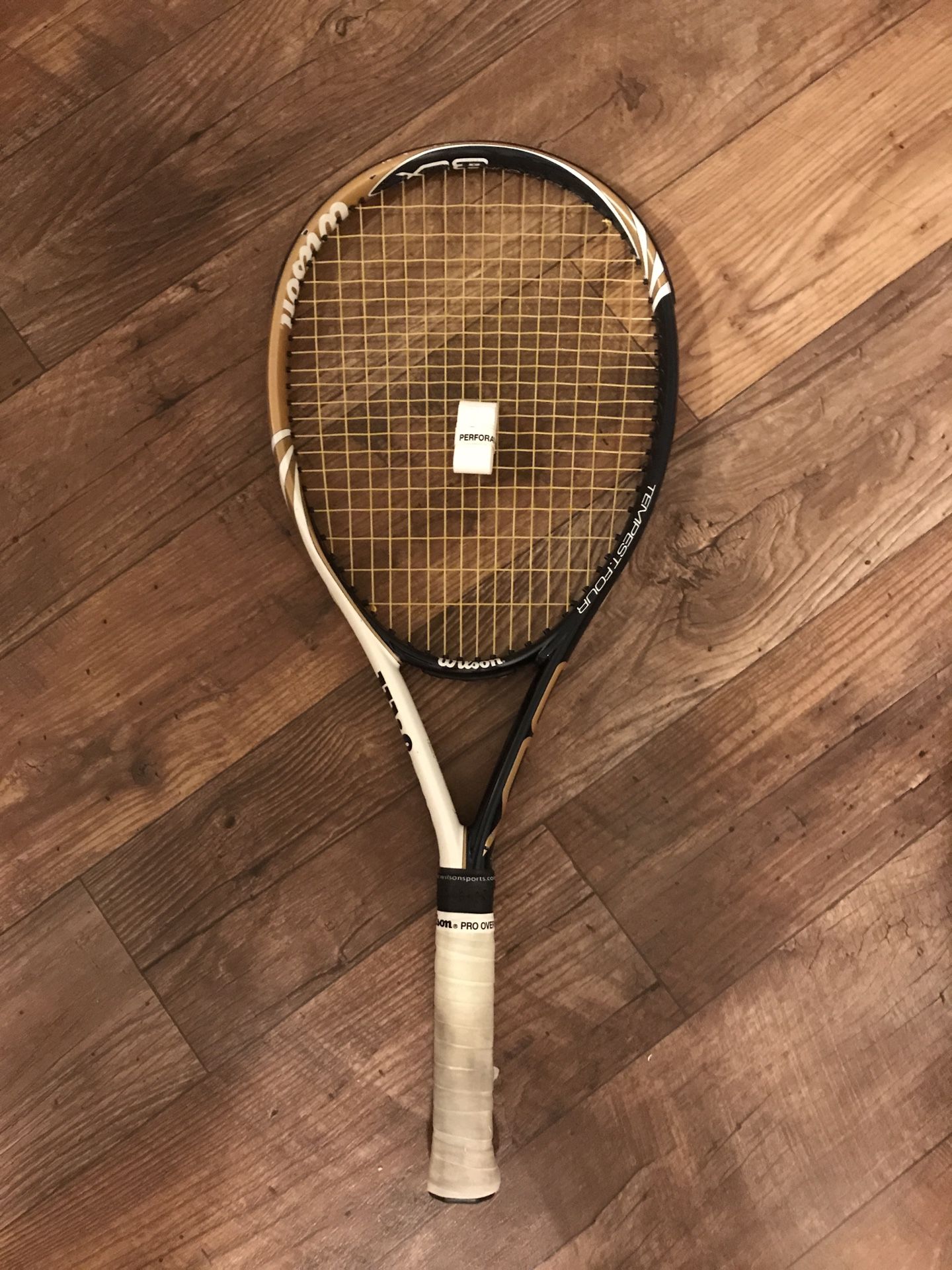 Wilson Tempest four BLX Tennis racket
