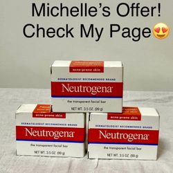 Neutrogena Transparent Facial Bar Set