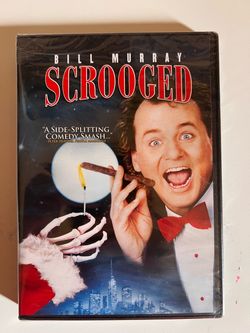 Scrooged Bill Murray DVD New