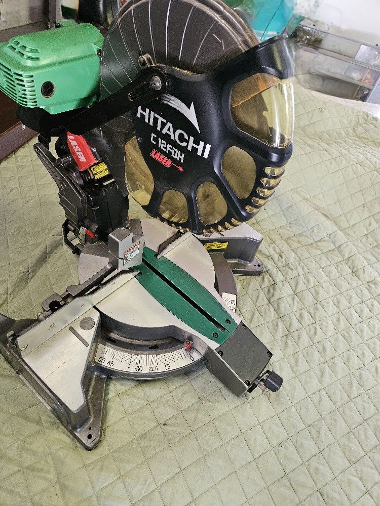 Hitachi 12" Compound Miter Saw w/ Laser