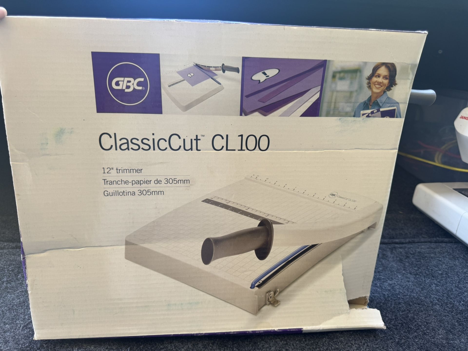 📎 GBC ClassicCut CL100 – 12” Paper Trimmer / Guillotine