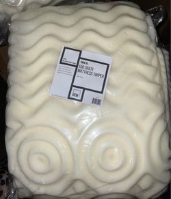 Twin XL EGG crate mattress topper