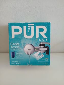 New water filter with 2 filters!
Great against LEAD too!
High quality!
Only 20 dollars (all cost 70 dollars).
Incredible deal!!