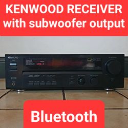 Vintage Receiver / Amplifier KENWOOD VR-615 BLUETOOTH  - 600W RMS - Subwoofer OUTPUT