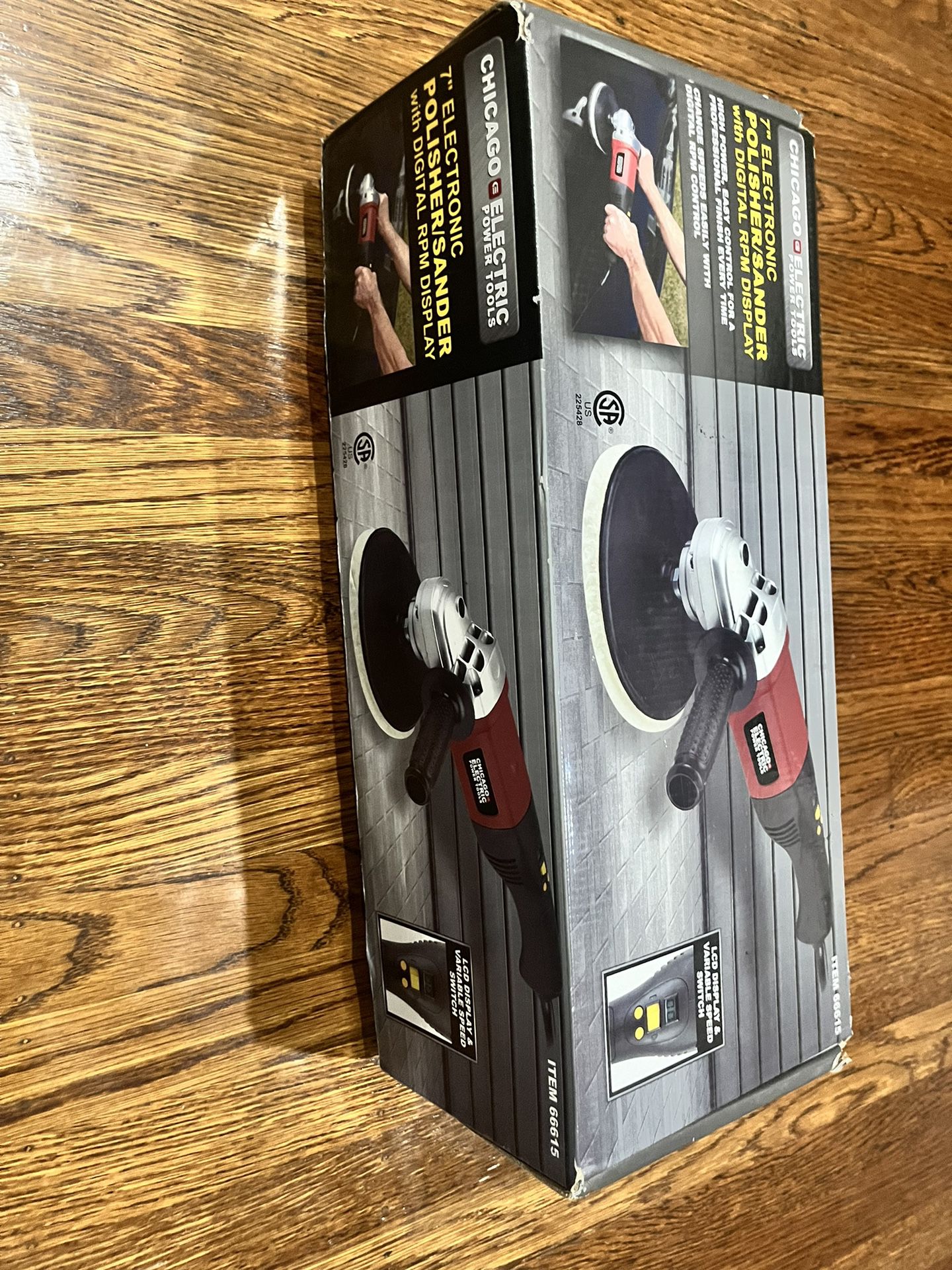 Chicago Electric Power Tool 7" Electronic Power Sander