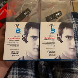 blue tooth earbuds 2 pack 