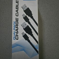 KMD Dual Pack Charge Cable For PS4 