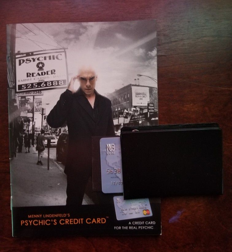 Psychic's Credit Card by Menny Lindenfeld - Trick - Magic Tricks
