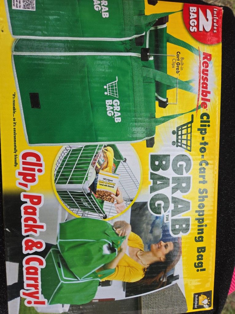 Cart Grab Reusable Shopping Bag
