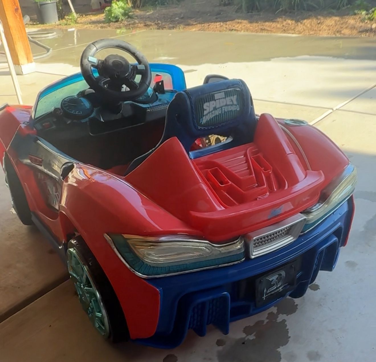 Spiderman Electric Ride On Car for Kids