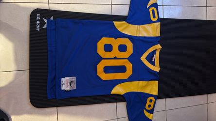 Isaac Bruce #80 LA Rams Football Jersey