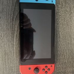 Nintendo Switch with Games and Case