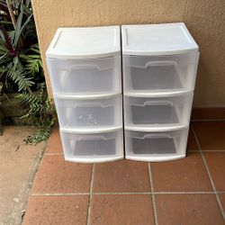 Sterilite Plastic 3 Drawer Stand $20