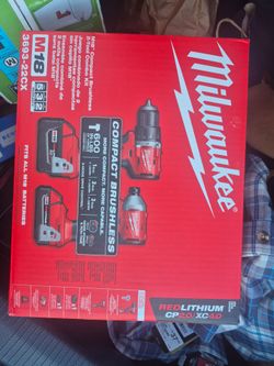 Milwaukee brushless drill combo