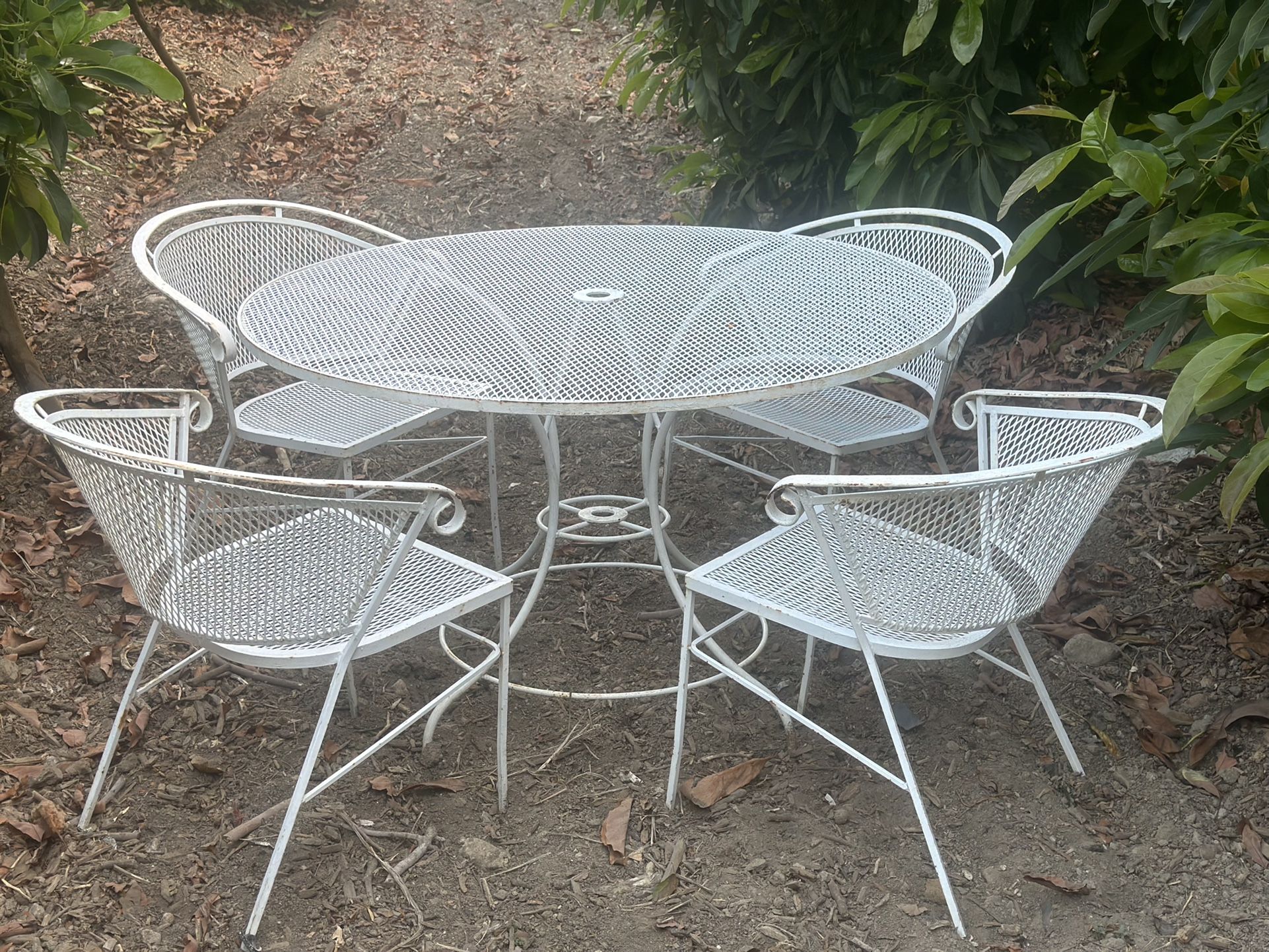 Wrought Iron Patio Set