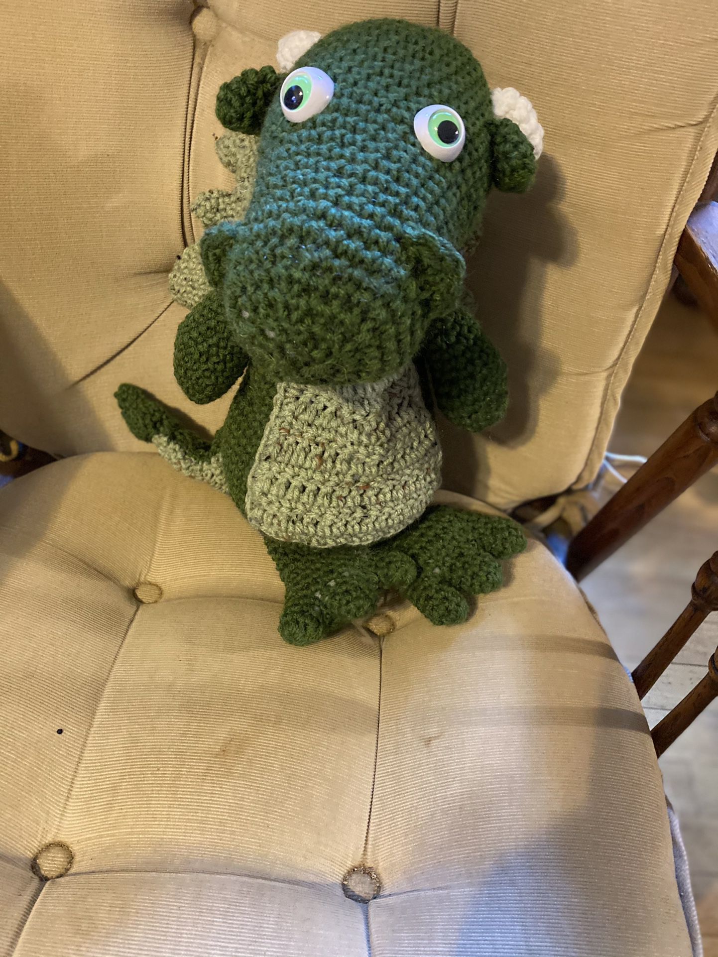 Hand Crochet Baby Dragon