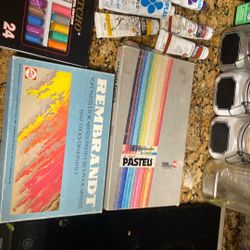 Pastels And Acrylic Paints