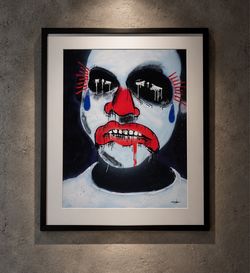 Slawn - Skepta Fine Art Print framed