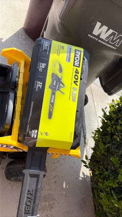 New chainsaw