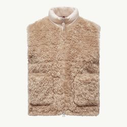 Moncler Planeze Teddy Down Vest
