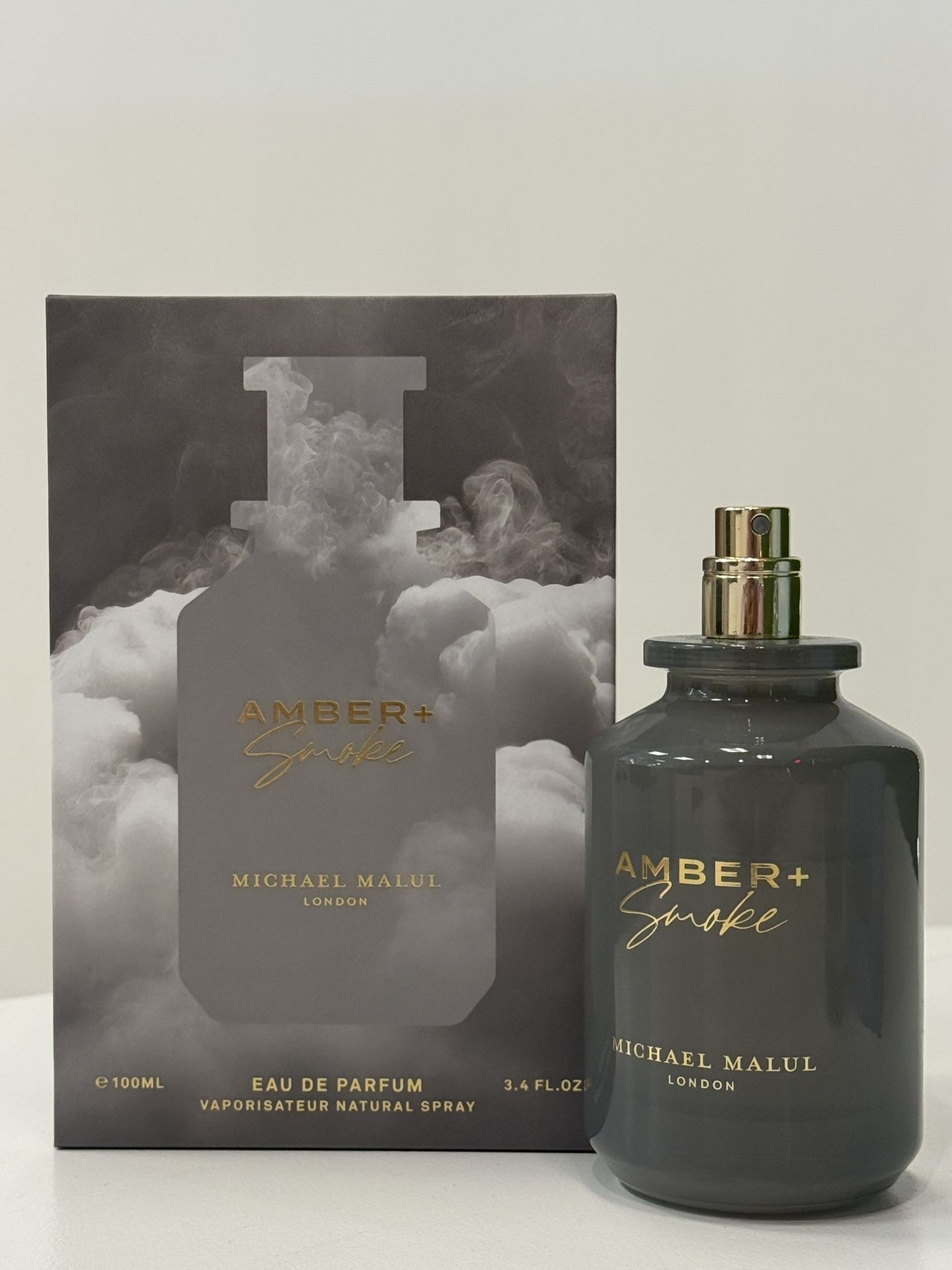 Michael Malul AMBER + SMOKE for MEN 3.4 fl.oz Eau De Parfum Spray
