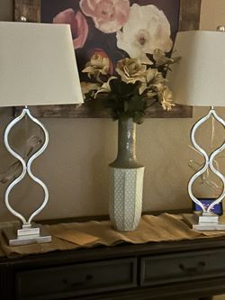 Farmhouse Tall Table Lamps Decor