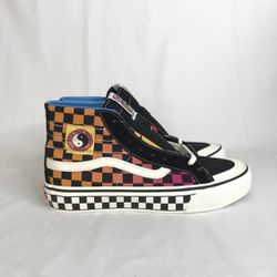 Vans "Sk8-Hi T&C 138 Decon SF" Sneakers (Checkerboard/Marshmallow) Skate Sz 8.5 New without box.