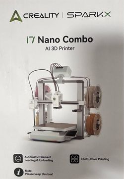 Creality SPARKX i7 Nano Combo 3D Printer – Brand New, Unopened – $250