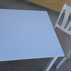 White Table And Chairs  " 