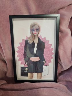 Barbie Shadow Box Wall Art