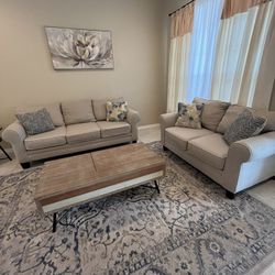 Modern Couch And Love Seat 