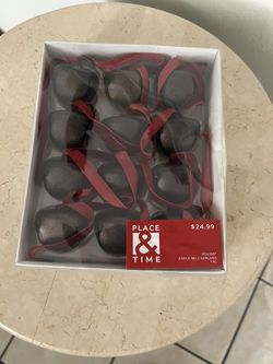 Place & Time Holiday Christmas Jingle Bell Garland