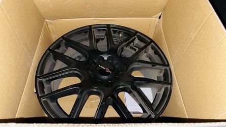 Vision Matte Black Alloy Wheel Rim