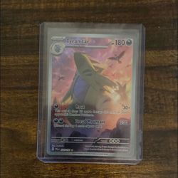Tyranitar Alt Art Paladea Evolved Pokemon Card
