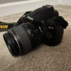 Nikon D3000 Dslr Camera 
