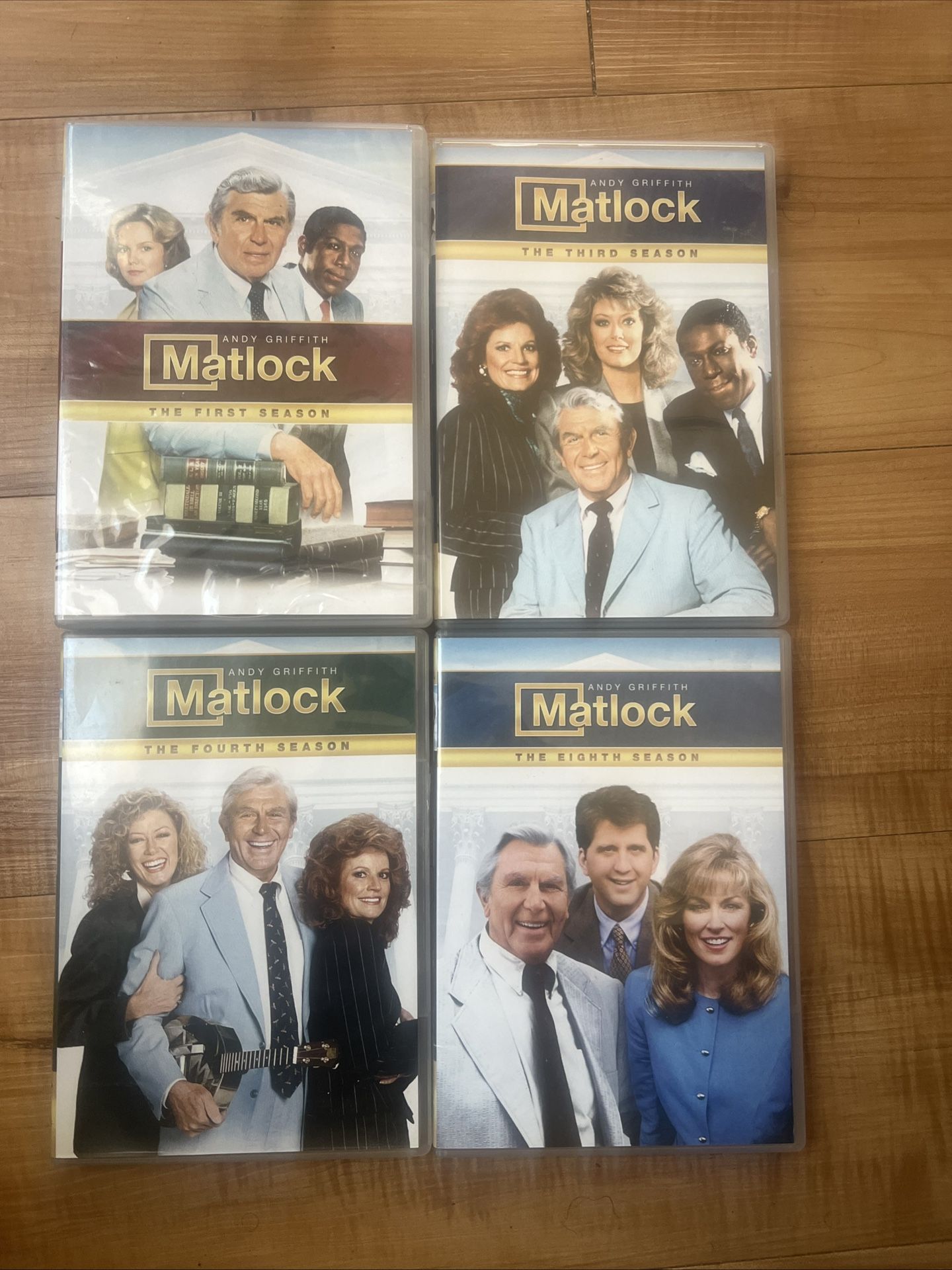Matlock Andy Griffiths DVD Seasons 1,3,4,8 Lot