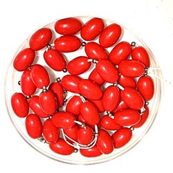 Vintage Red Broken Necklace 