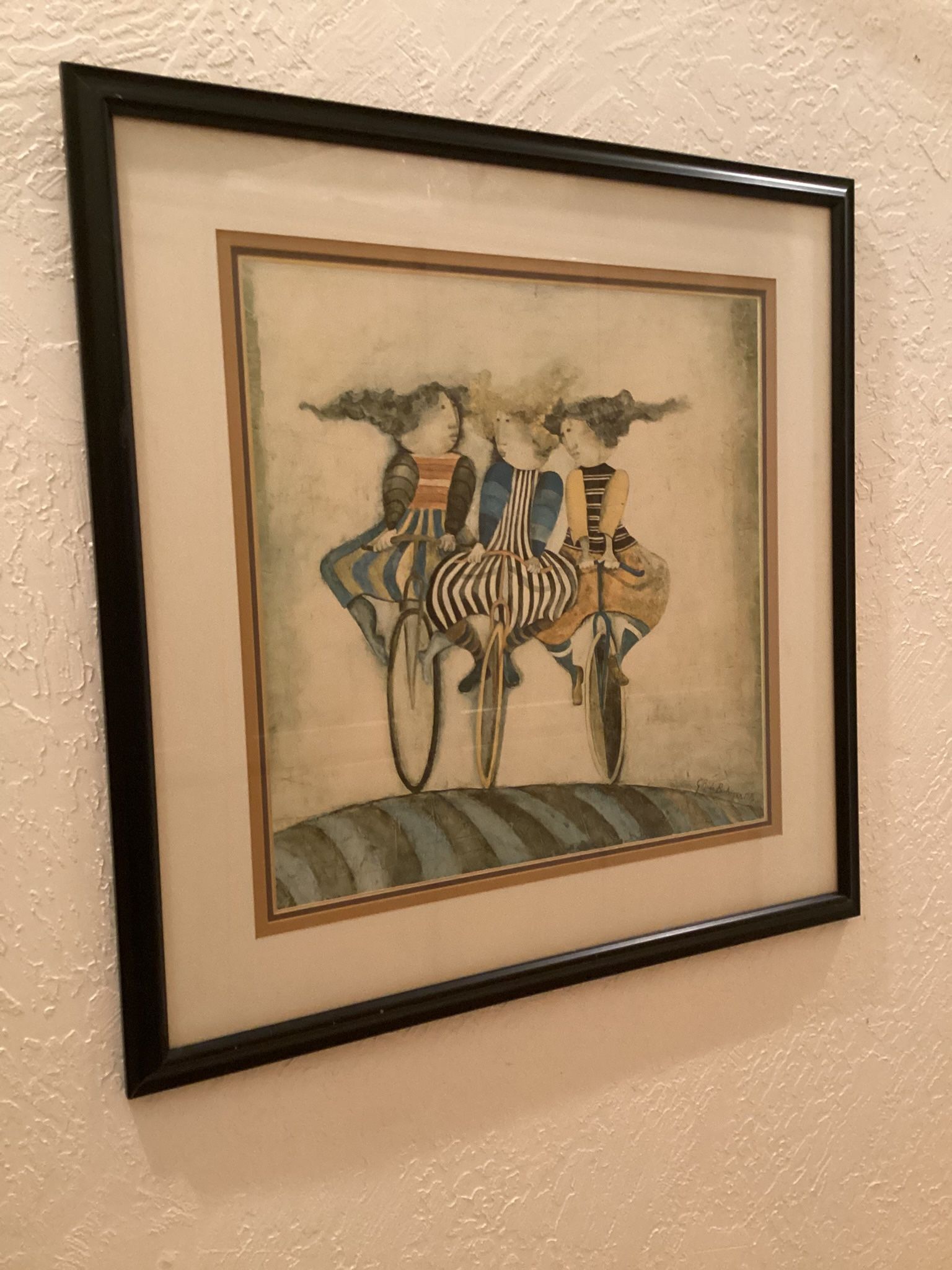 2 PROFESSIONALLY FRAMED ART PIECES