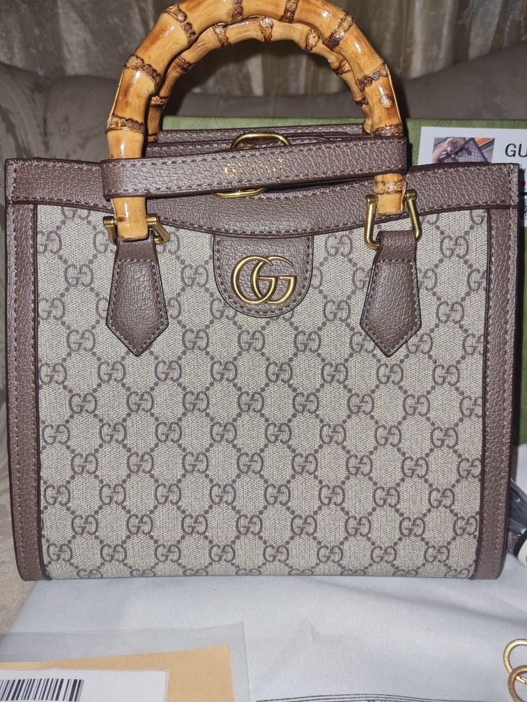 DESIGNER CLASSY BAMBOO HANDLE HANDBAG + 2 OTHERS  FOR MEGAN 