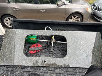 Real granite/marble sink top