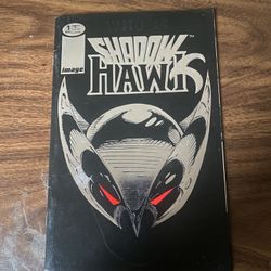 Image Shadow Hawk #1 silver embossed 1993
