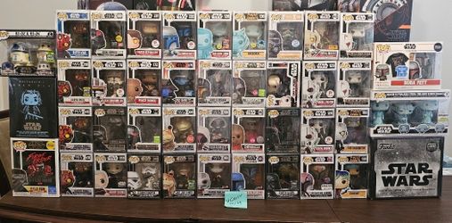 Funko Pop Star Wars Lot $500