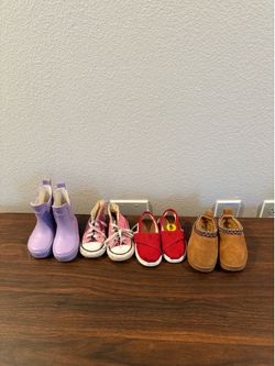 Toddler girl shoes (size 5)