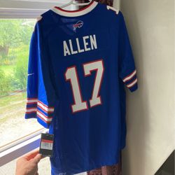 Josh Allen Jersey (large)