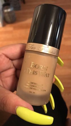 Too faded born this way Foundation