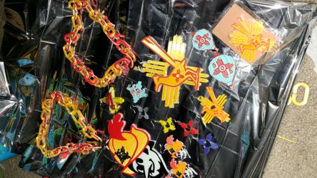 Matching earrings and necklaces. Will sell separately if requested