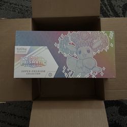 Pokemon Prismatic Evolution Super Premium Collection