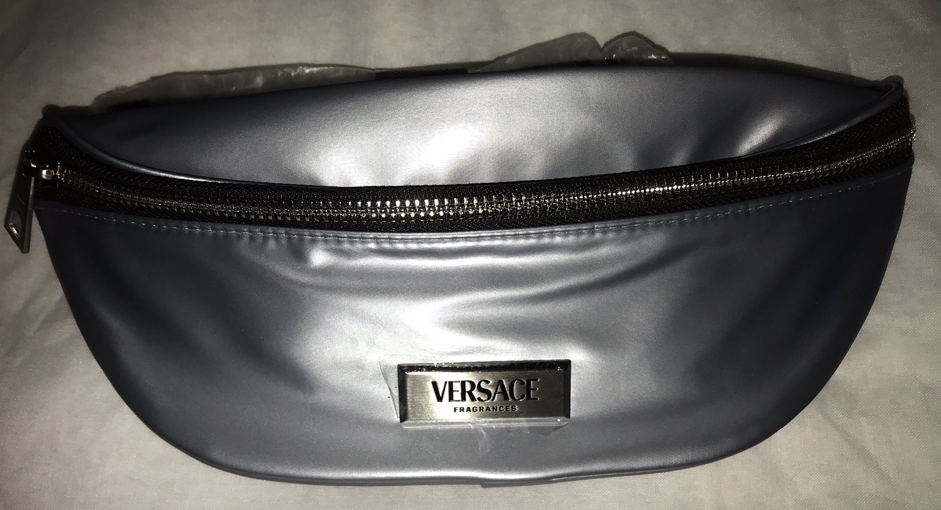 Versace Women's Silver Belt Bag 